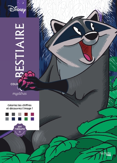 Coloriages mystères Disney - Bestiaire - Alexandre Karam