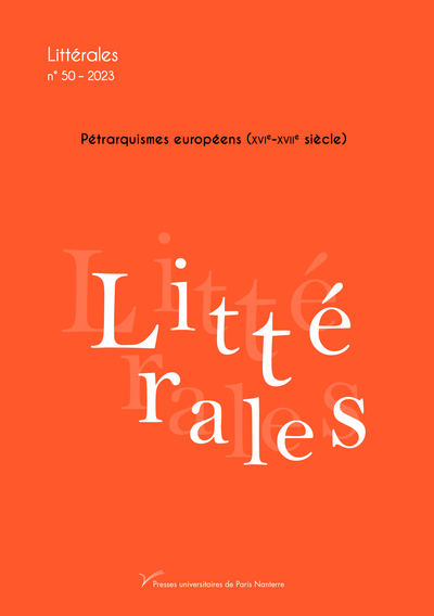 Littérales N° 50, 2023 Volume 50