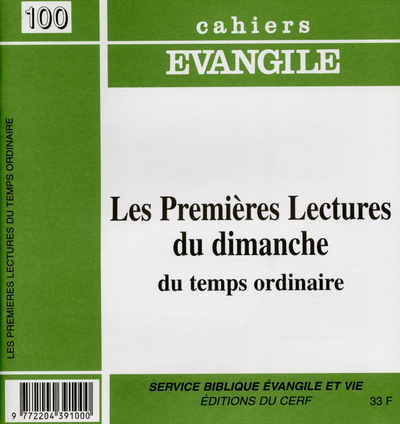 Cahiers Evangile N° 100 Volume 100