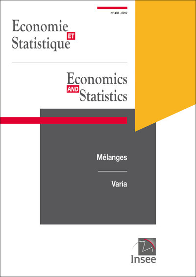 Economie et Statistique/ Economics and Statistics n° 493