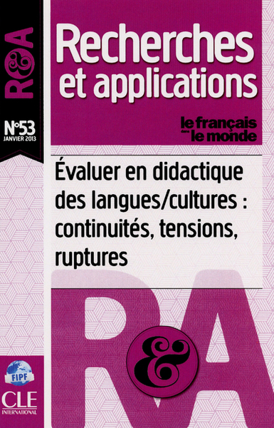 Le français dans le monde N° 53, Janvier 2013 Volume 53