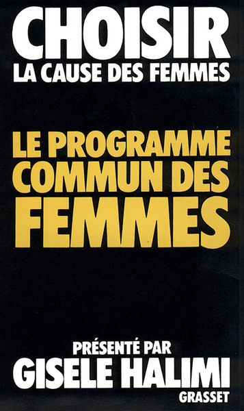 Le programme commun des femmes - Gisèle Halimi