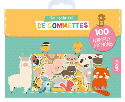 Ma pochette de gommettes / 100 animaux mignons