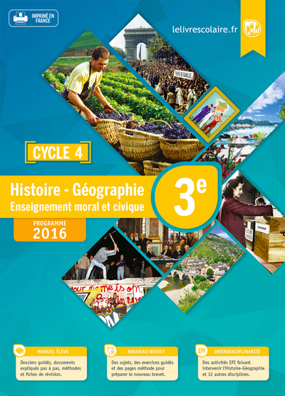 Histoire-Géographie-EMC 3e, édition 2016