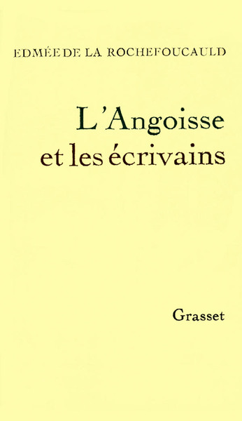 L'angoisse et les écrivains