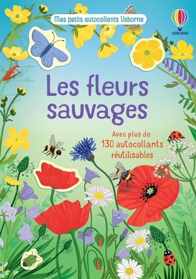 Les fleurs sauvages - Mes petits autocollants Usborne - Caroline Young