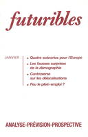 Futuribles 183, janvier 1994. Quatre scénarios pour l'Europe