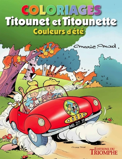 Coloriages Titounet et Titounette - Volume 1