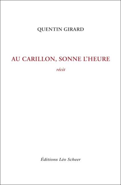 Au Carillon, sonne l'heure