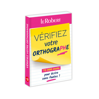 Vérifiez votre orthographe