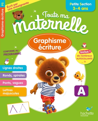 Toute ma maternelle Graphisme Ecriture Petite Section 3-4 ans - Christelle Prince