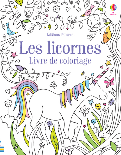 Les licornes - Livre de coloriage