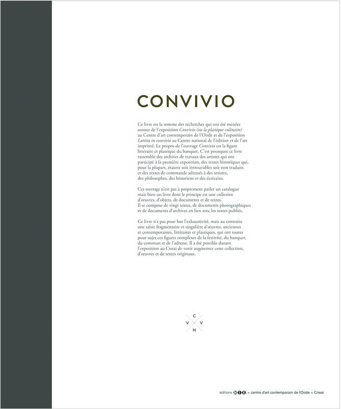 Convivio - Fabien Vallos