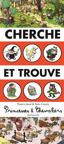 Cherche et trouve Princesses et Chevaliers - Thierry Laval