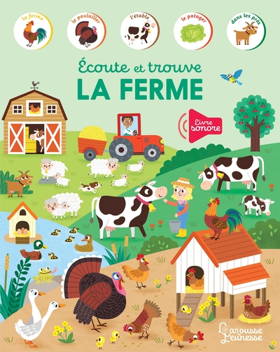 Ecoute et trouve - La ferme - Kasia Dudziuk