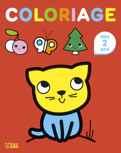 Le Chat : Coloriage : Dès 2 Ans - Lemerle, Corinne