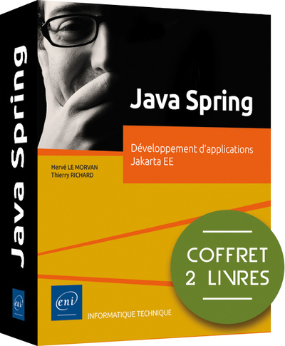 Java Spring - Coffret de 2 livres : Développement d'applications Jakarta EE