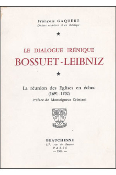 Bossuet - Leibniz