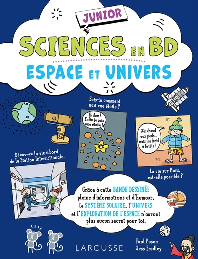 Sciences en BD junior - Espace et univers - Paul Mason