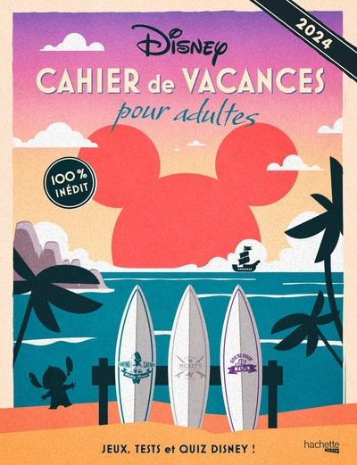 Cahier de vacances Disney 2024