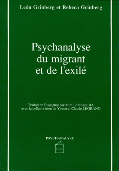 Psychanalyse du migrant et de l'exilé