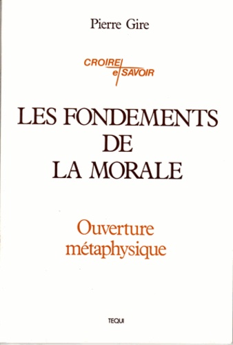 Les fondements de la morale