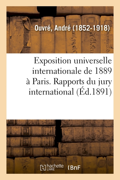 Exposition universelle internationale de 1889 à Paris. Rapports du jury international. Classe 42