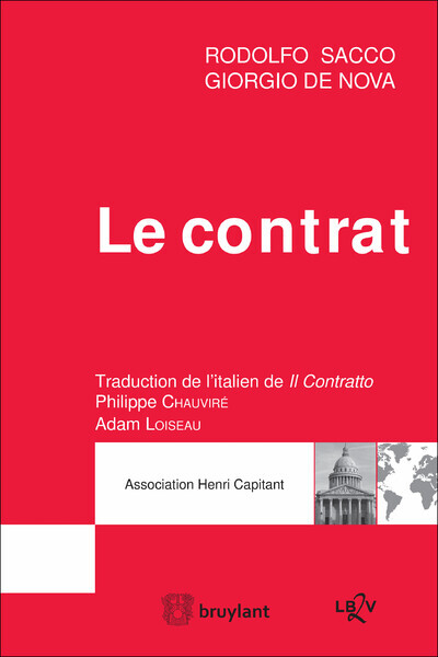 Le contrat - Extrait du Traité de droit civil italien