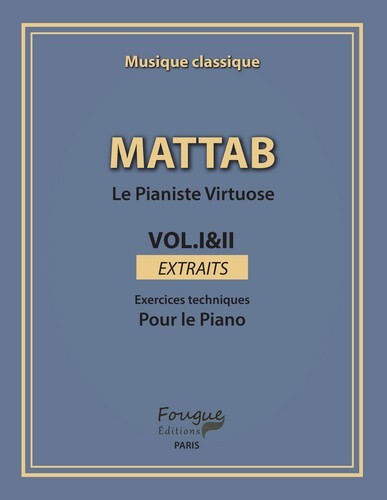 Mattab-Le pianiste virtuose extraits vol. I & II - Mathie Mattab