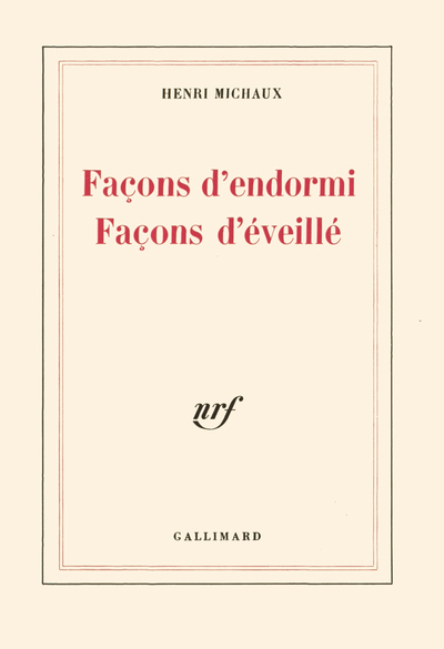 Façons d'endormi Façons d'éveillé