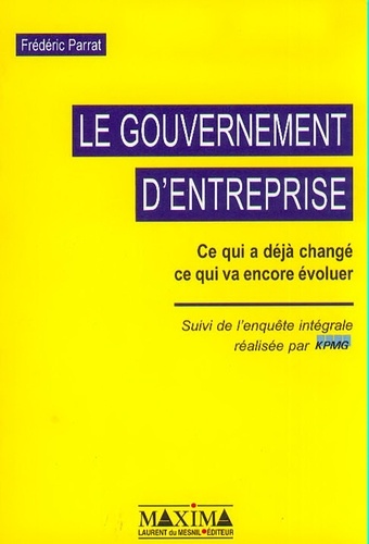 Le gouvernement d'entreprise