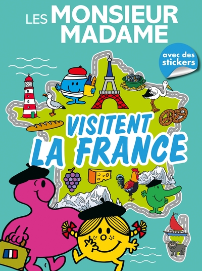 Les Monsieur Madame visitent la France - Livre d'activités