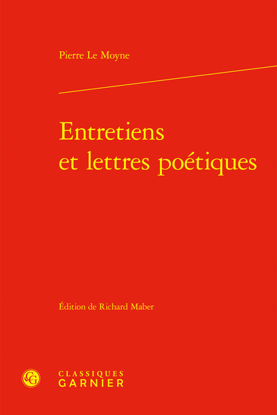 Entretiens et lettres poétiques