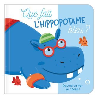 Que fait l'hippopotame bleu ? Devine ce qui se cache ! - Xxx