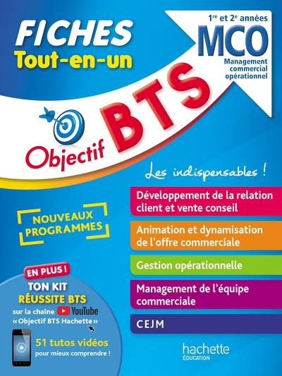 Objectif BTS MCO - Fiches Tout-en-un - Nicolas Bloch