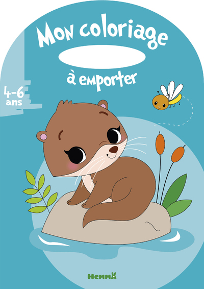 Mon coloriage à emporter (4-6 ans) (Loutre) - Estelle Madeddu