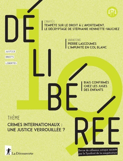 Délibérée N° 19, septembre 2023 Volume 19