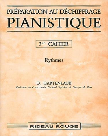 Préparation Au Déchiffrage Pianistique - 3 - Odette Gartenlaub