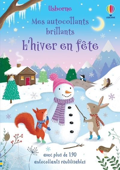 L'hiver en fête - Mes autocollants brillants