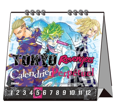 Tokyo Revengers Calendrier Perpé, Tokyo Revengers Calendrier Perpétuel