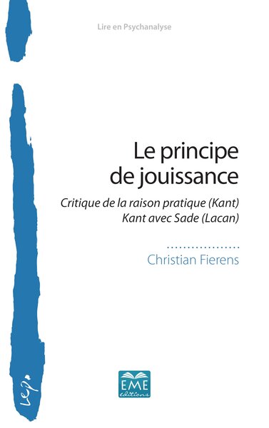 Le principe de jouissance - Christian Fierens