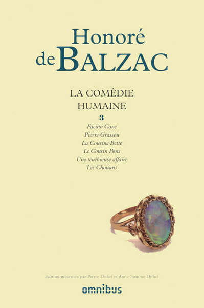 La Comédie humaine - Volume 3 - Honoré De Balzac