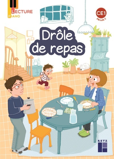 Drôle de repas - Album CE1 période 2 - pack de 5