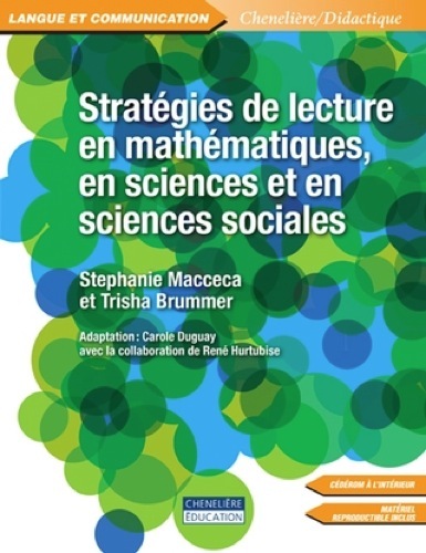 Strategies de lecture en mathematiques, en sciences et en sciences sociales - Inconnu