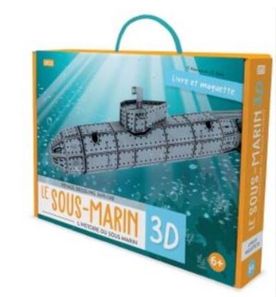 Voyage, découvre, explore Le sous-marin 3D