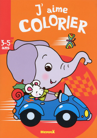 J'Aime Colorier (3-5 Ans) (Elephant)