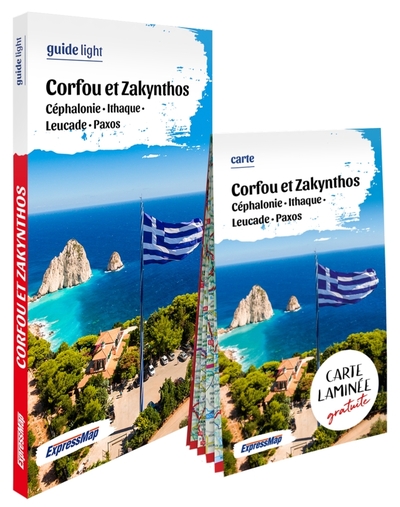 Corfou et Zakynthos. Céphalonie, Ithaque, Leucade, Paxos  (guide light)