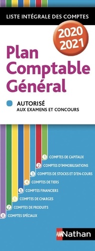 Plan comptable général 2020-2021