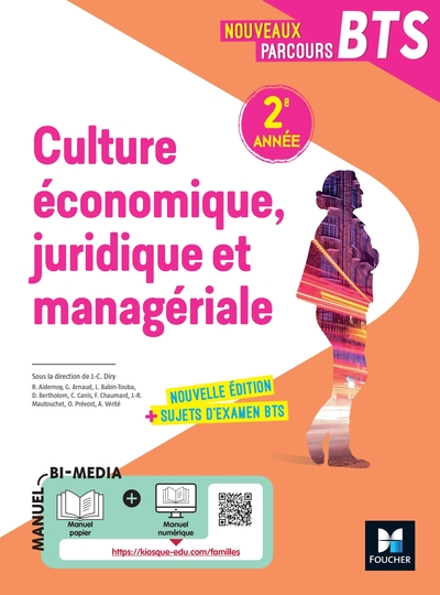 Nouveaux Parcours -  Culture économique juridique et managériale (CEJM)  BTS 2e année - Éd 2022 - Ludovic Babin-Touba