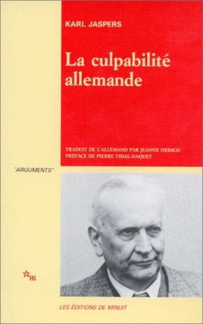 La culpabilité allemande - Karl Jaspers